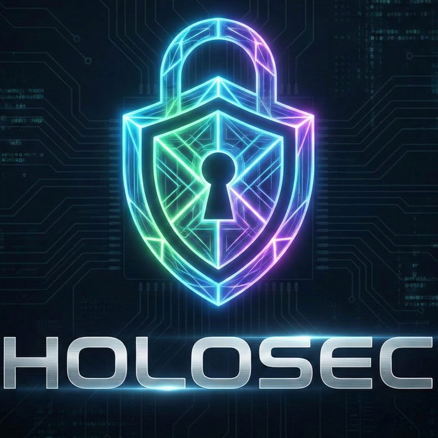 HoloSec Background Logo